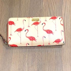 KATE SPADE FLAMINGO WALLET